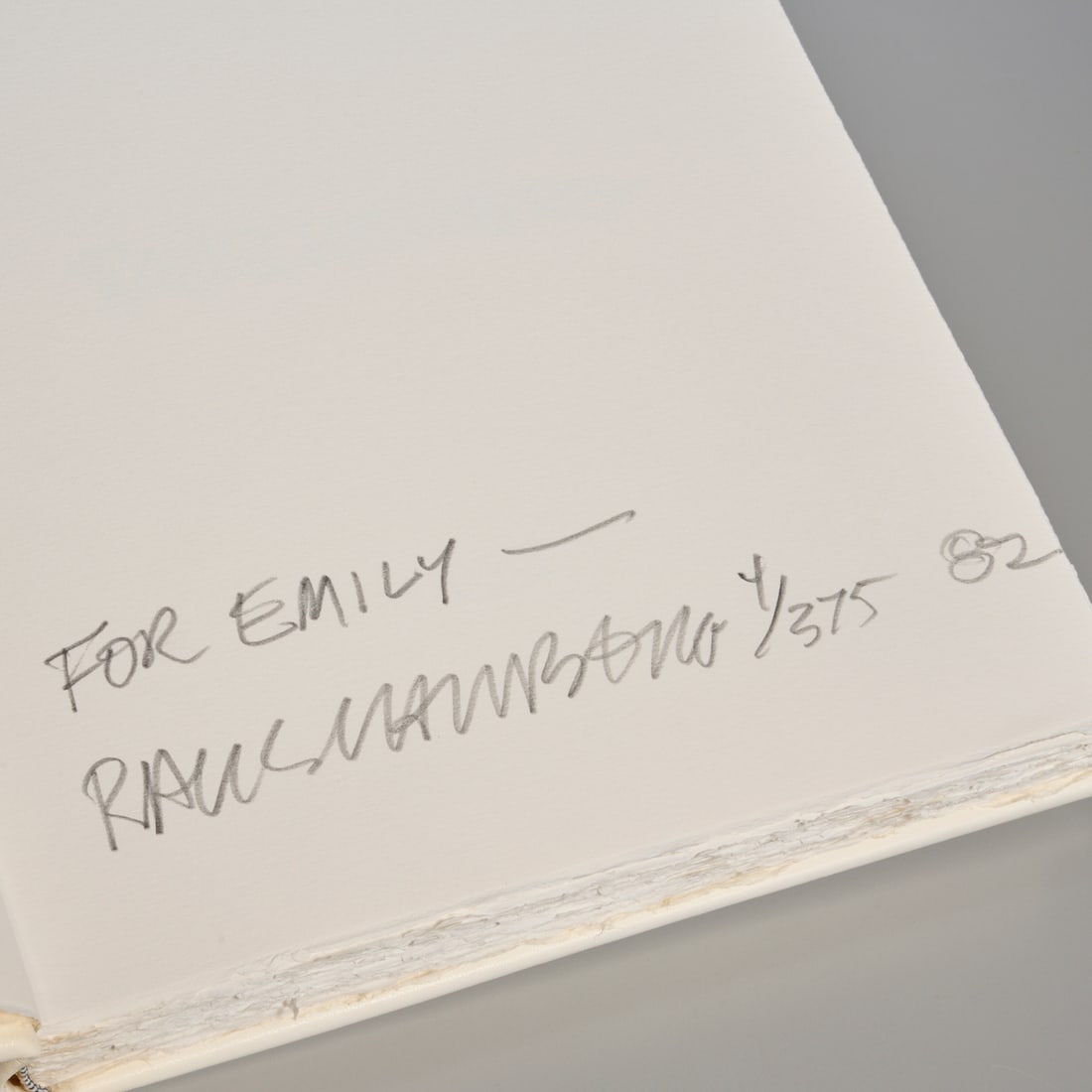 Robert Rauschenberg, "NYC", signed, numbered ed. - 5