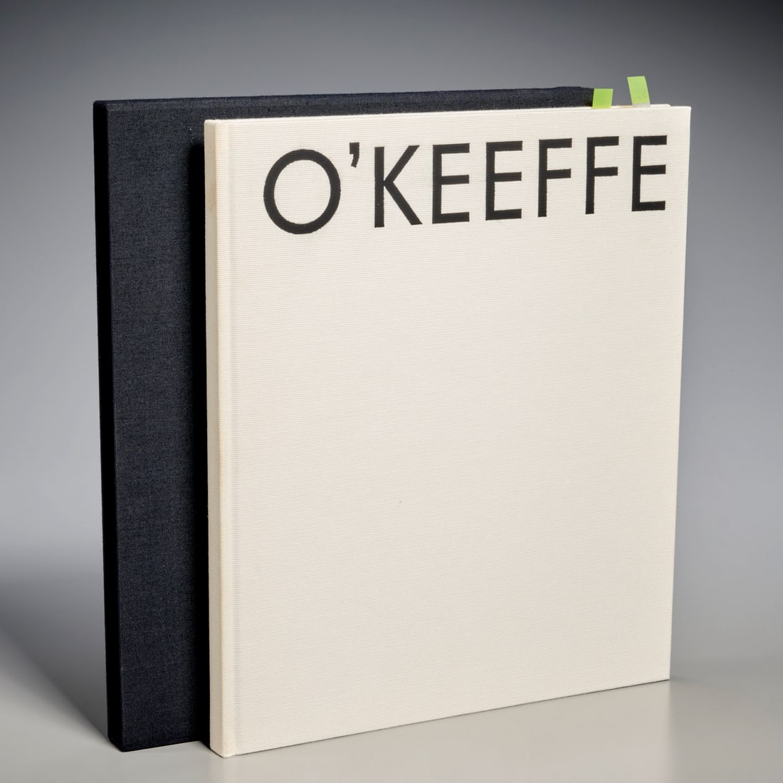 Georgia O'Keeffe, The Artist's Landscape, 1st ed.: Georgia O'Keeffe, The Artist's Landscape, 1st ed., Twelvetrees Press, 1984, Photographs by Todd Webb, hardcover in slipcase, edition of 5000 copies, 13.5"h x 11.5"w Provenance: From an Important