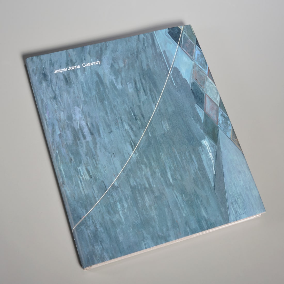 Jasper Johns, Catenary, signed: Jasper Johns, Catenary, signed, Published by Steidl, for the exhibition at Matthew Marks Gallery, New York, 2005, signed "J Johns" in marker on blank page at front, hardcover in jacket, 12.25"h x