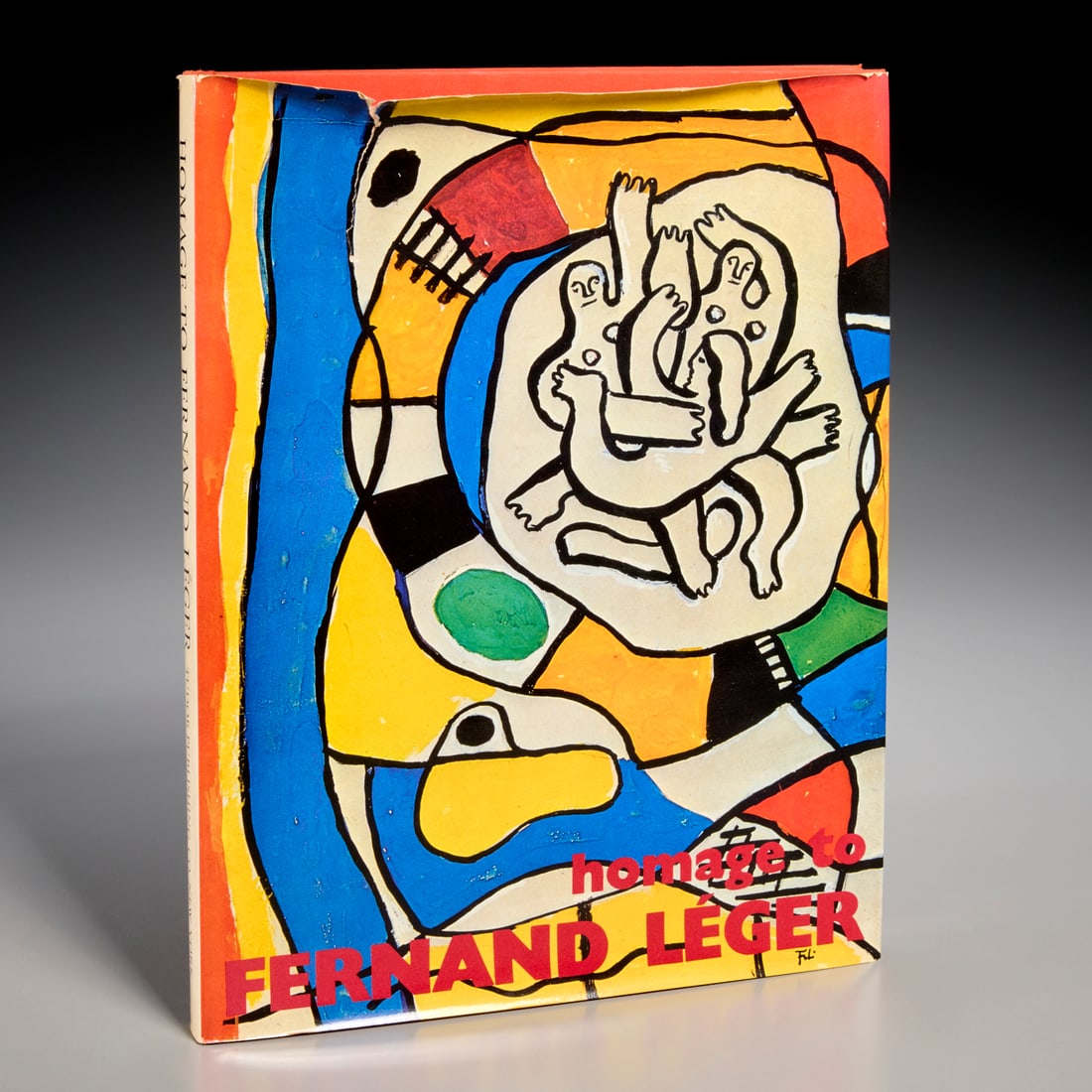 Homage to Fernand Leger, with color lithograph (1 of 8)
