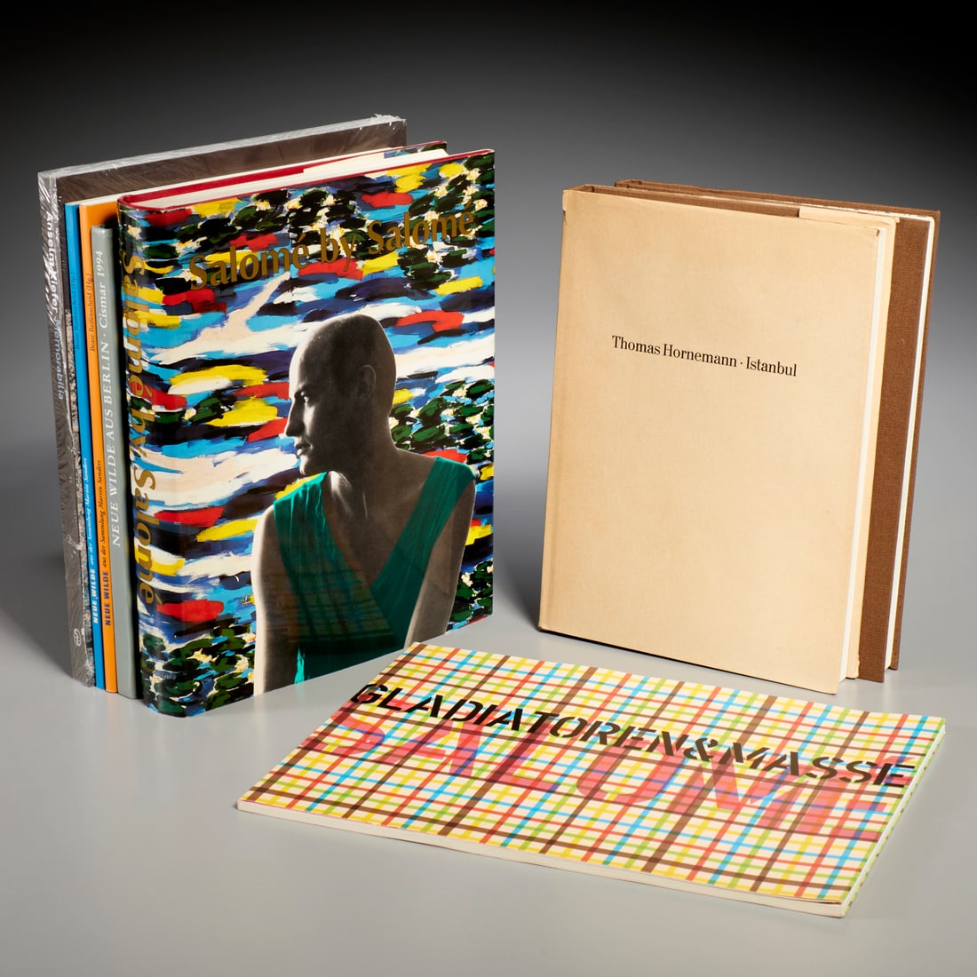 German Contemporary artists, (8) vols., 2 signed (1 of 5)