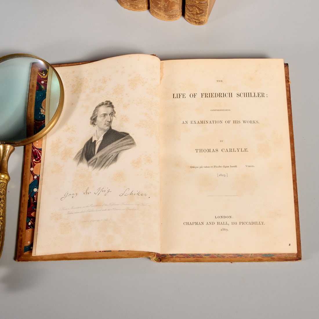 (7) Vols., leather bindings - 4