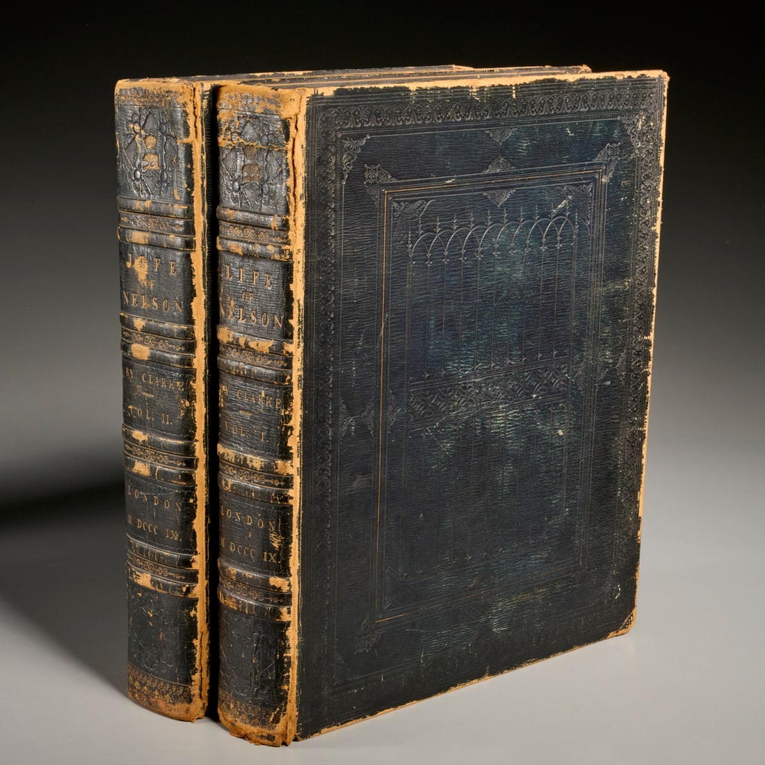 The Life of Admiral Lord Nelson, 1809, (2) vols. (1 of 10)