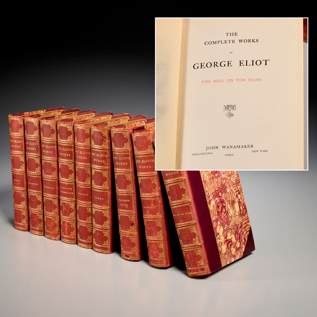 George Eliot's Works, (9) vols. (1 of 7)