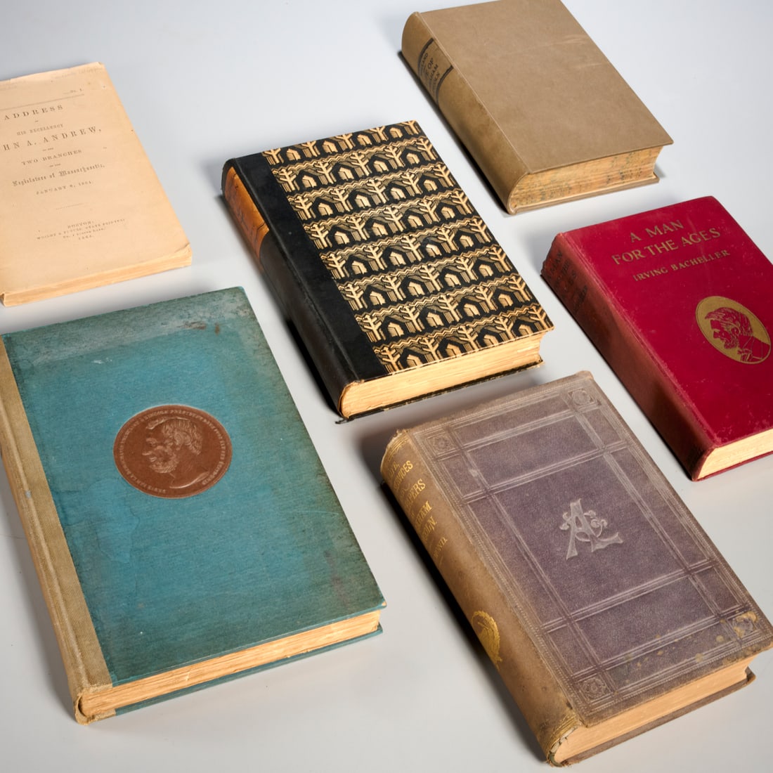 Abraham Lincoln, (6) vols., 19th/20th c. (1 of 9)