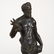 Pair large Italian Renaissance style bronze andirons - 2