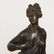 Pair large Italian Renaissance style bronze andirons - 3