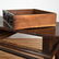 Continental Baroque carved oak and walnut table - 4