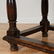 Continental Baroque carved oak and walnut table - 6