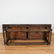 Continental Baroque carved oak and walnut table - 9