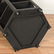 Moorish style black painted 3-tier side table - 6