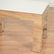 Designer mirror paneled parsons table - 2