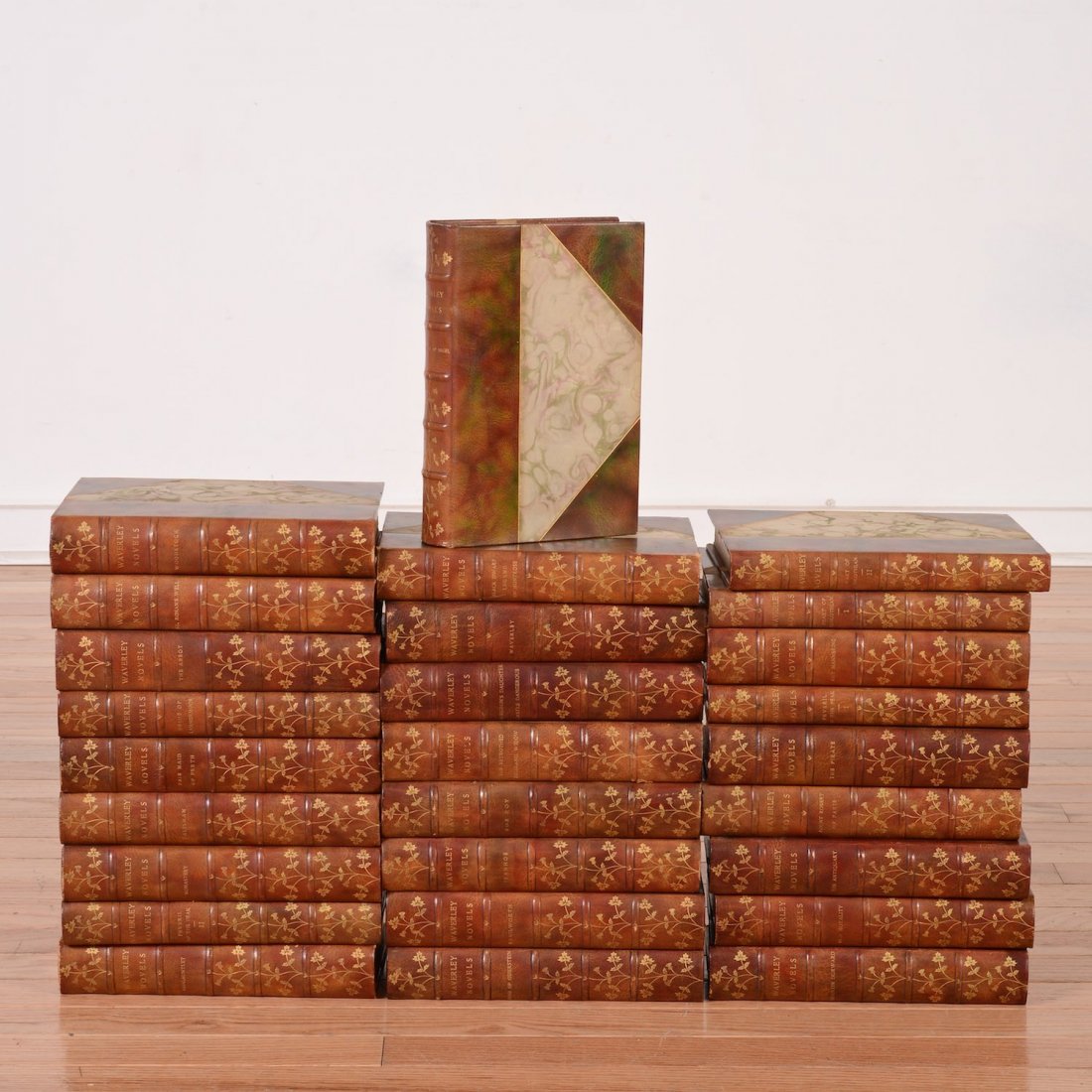 Books: Scott, Walter. Waverley Novels: Books: Scott, Walter. Waverley Novels, Scott, Sir Walter. The Waverley Novels. Edinburgh: Adam & Charles Black, [1894]. (27) volumes, 8vo., three-quarter stained morocco. Edition de Luxe, number 201 o