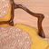 Near pair Italian Rococo carved walnut armchairs - 3