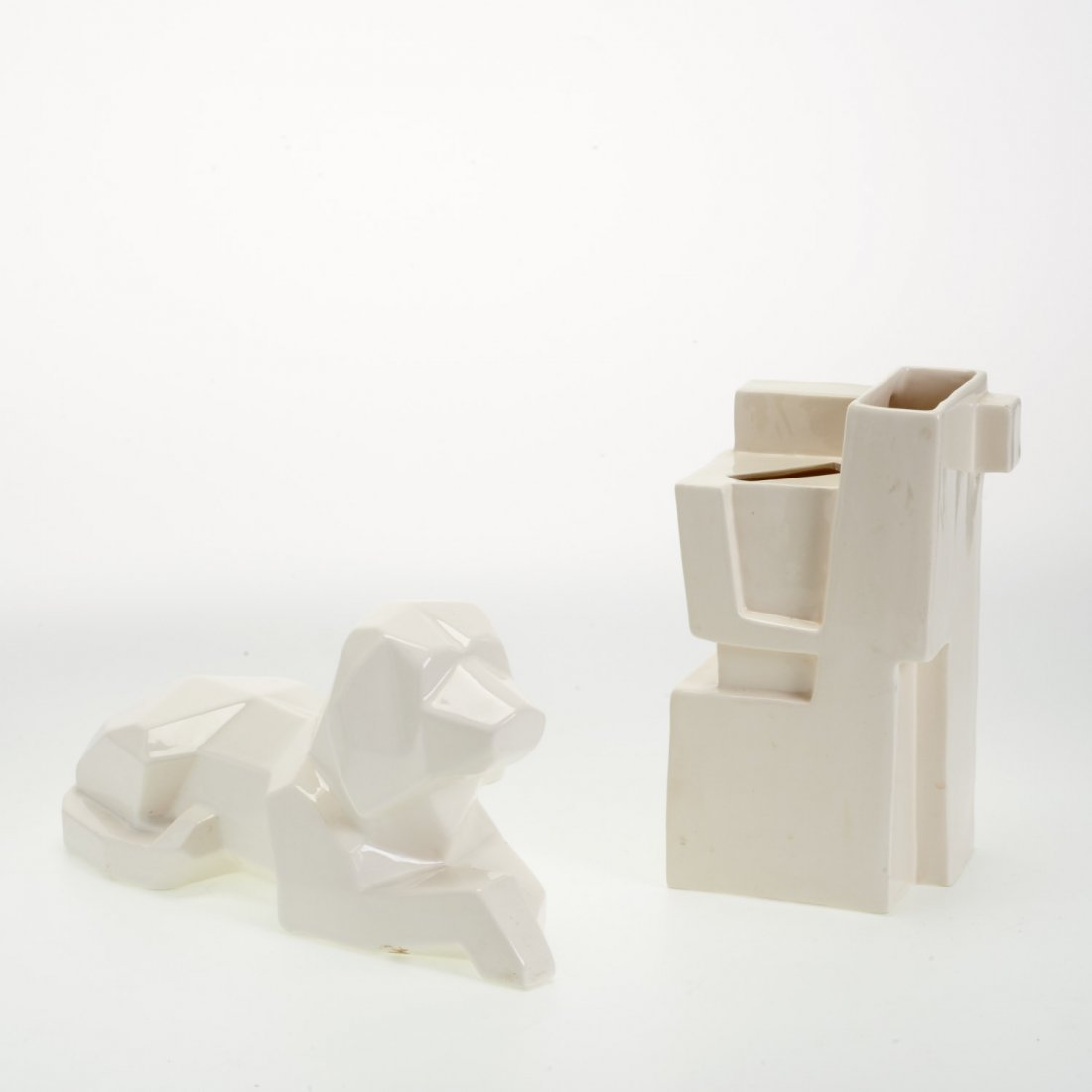 Attrib. to Robert Adams, ceramic sculpture (1 of 10)