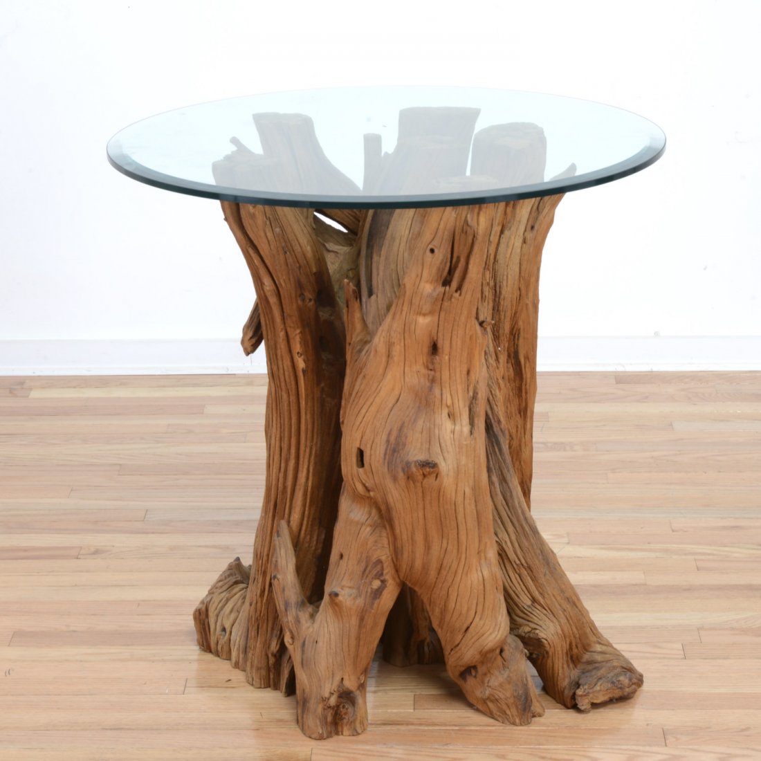 Michael Taylor cyprus trunk side table (1 of 4)