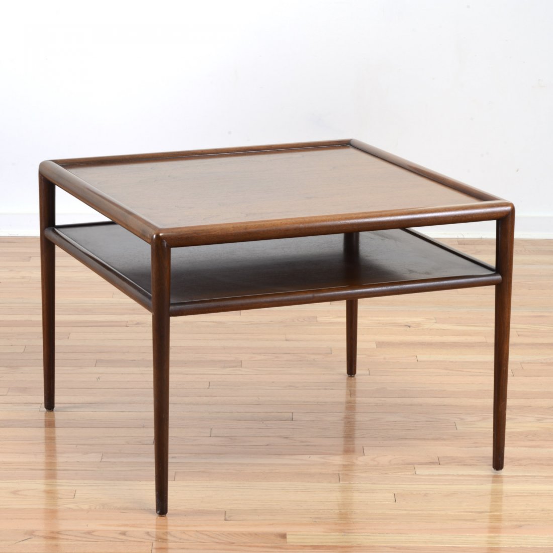 Robsjohn-Gibbings for Widdicomb walnut side table (1 of 6)