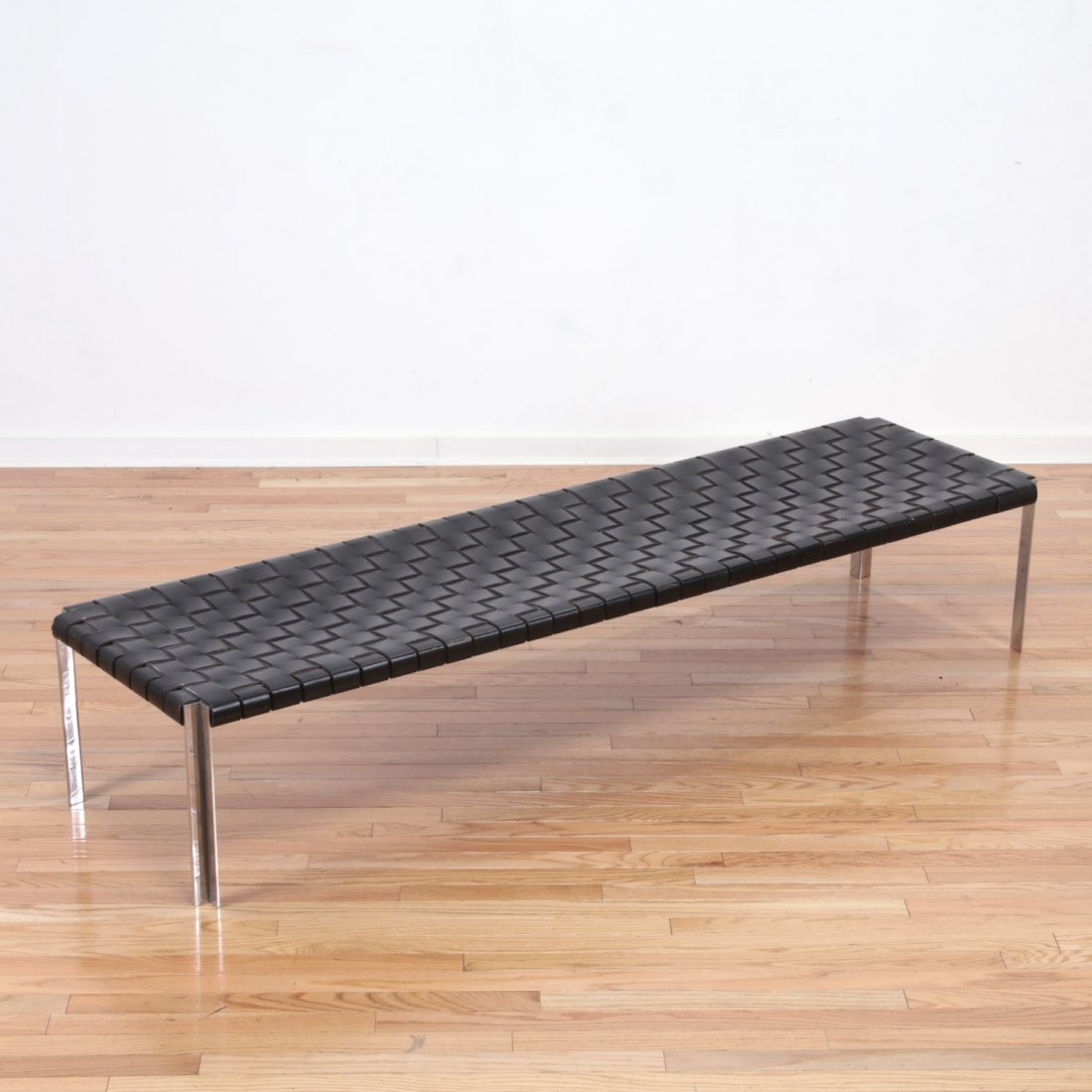 Littell for Gratz Industries woven leather bench (1 of 5)