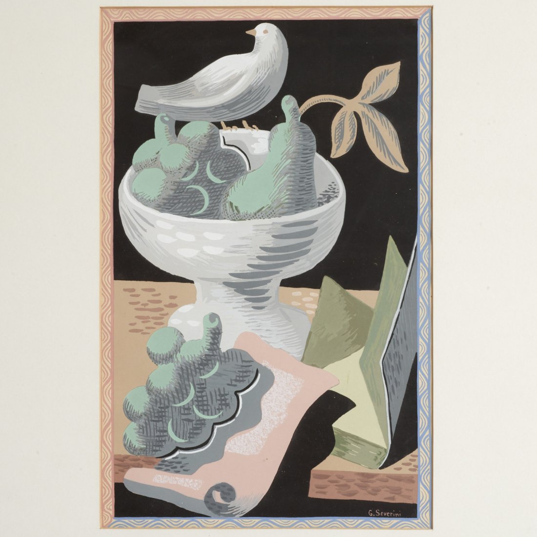 Gino Severini, pochoir (1 of 6)