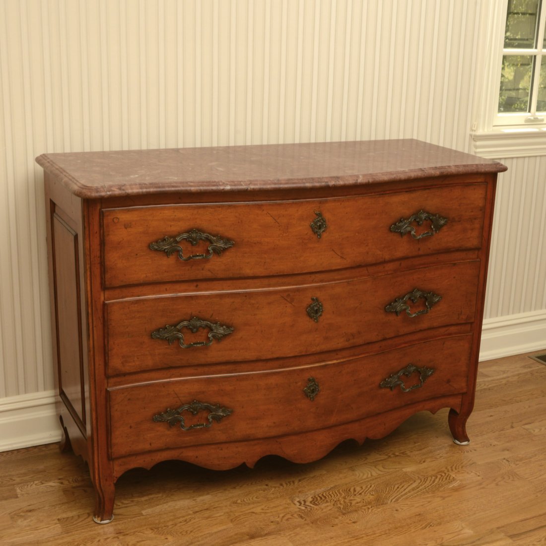 Ralph Lauren marble top chest of drawers (1 of 5)