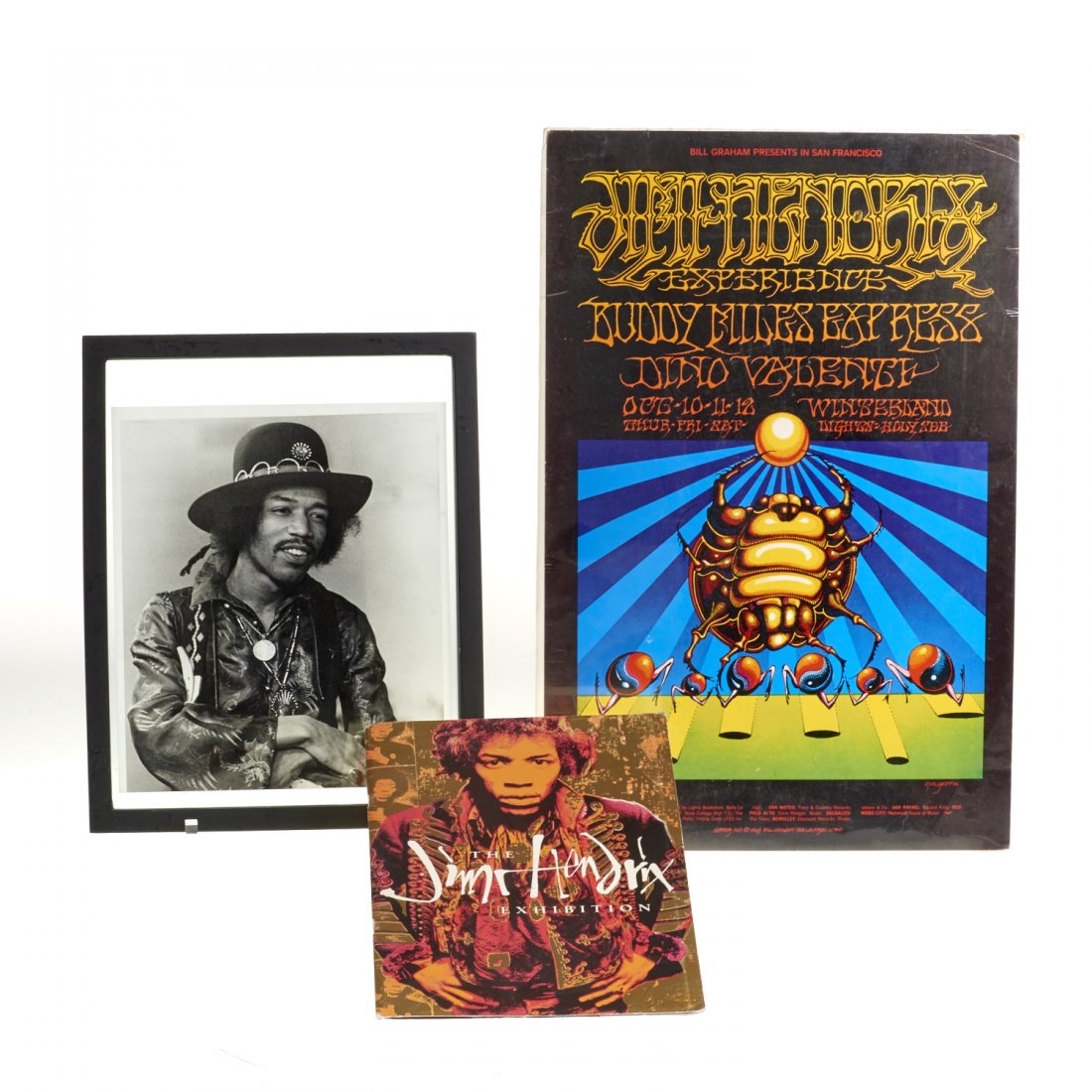 Original Jimi Hendrix poster and photograph (1 of 5)