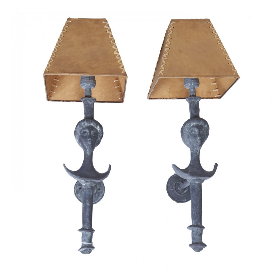 Pr. Giacometti & Frank style composition sconces (1 of 6)
