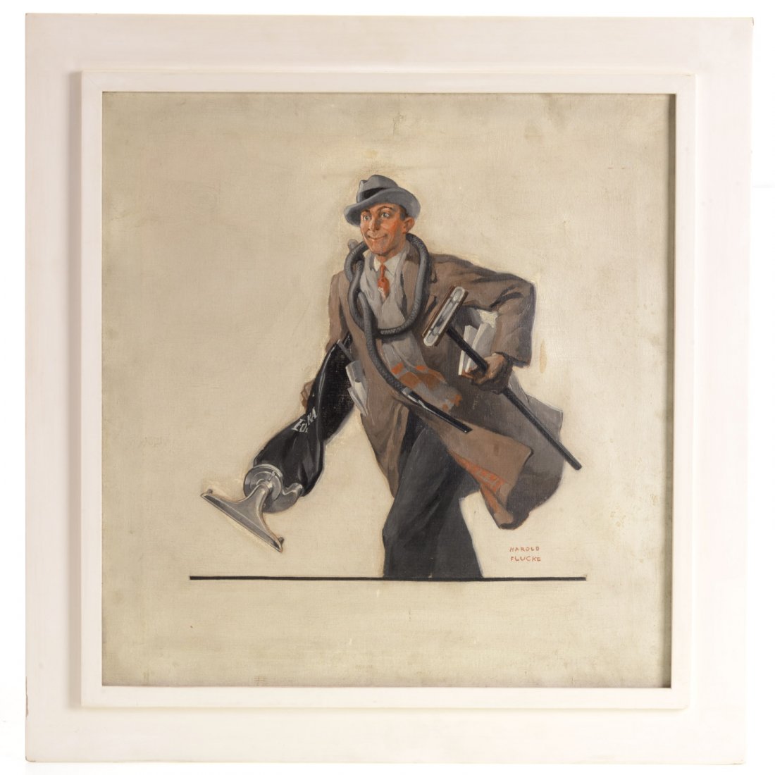 Harold Flucke, painting (1 of 7)