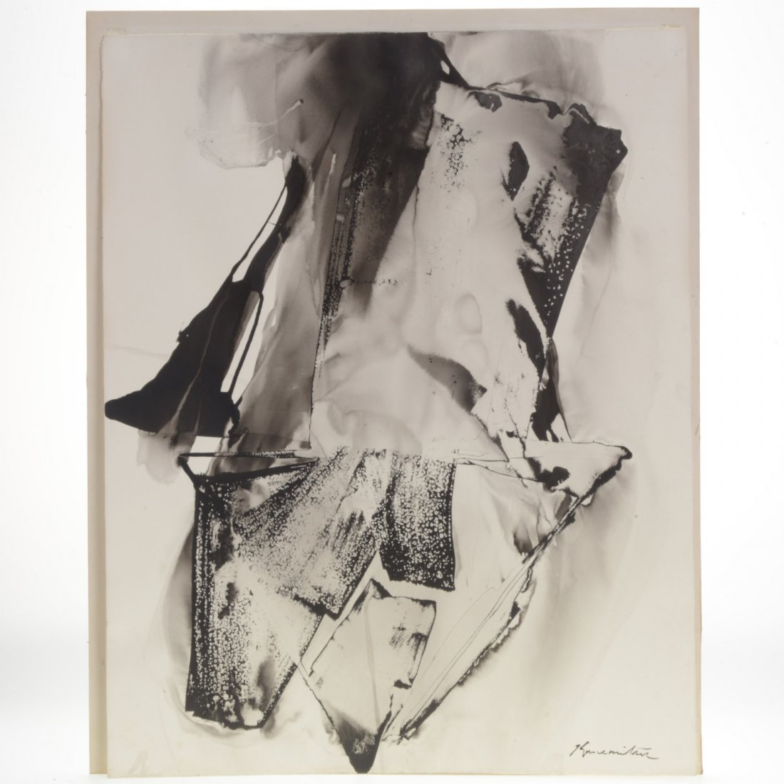 Matsumi Kanemitsu, ink on paper (1 of 3)