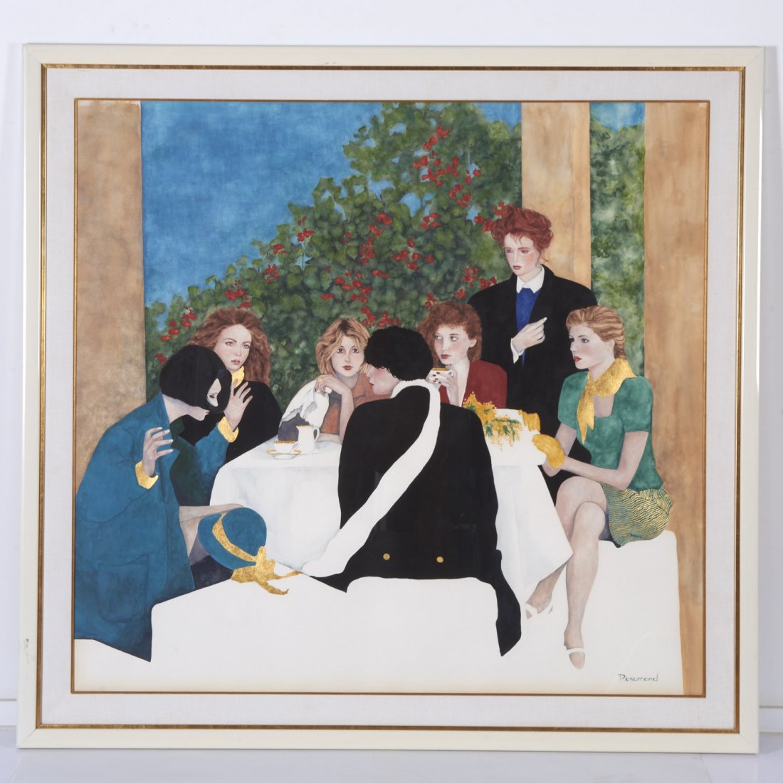 Christine Rosamond, large painting (1 of 6)