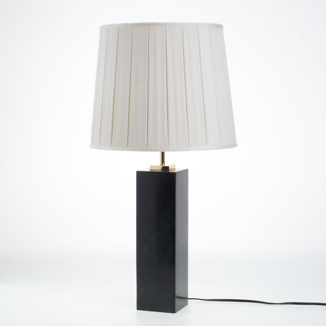 Robsjohn-Gibbings style marble table lamp (1 of 5)