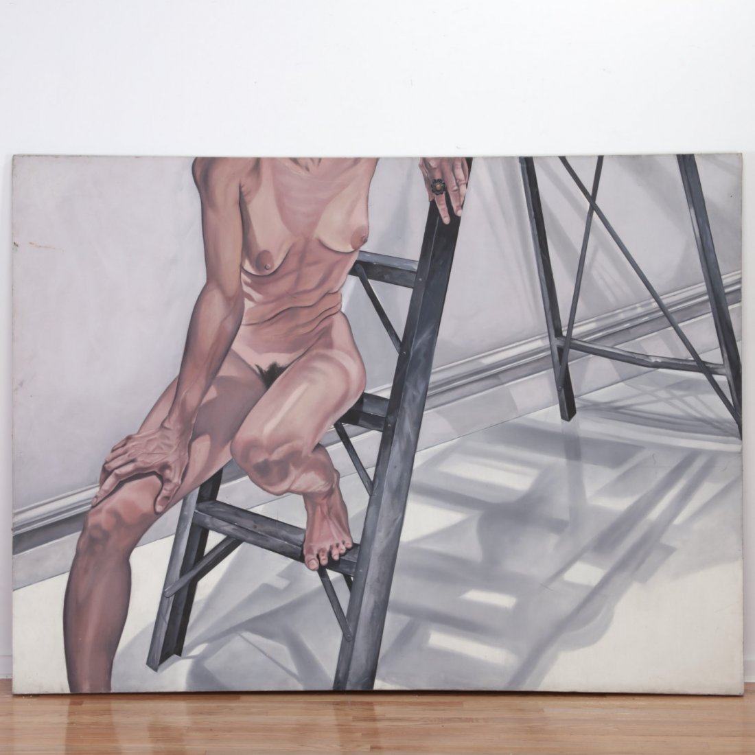 After Philip Pearlstein, painting (1 of 6)