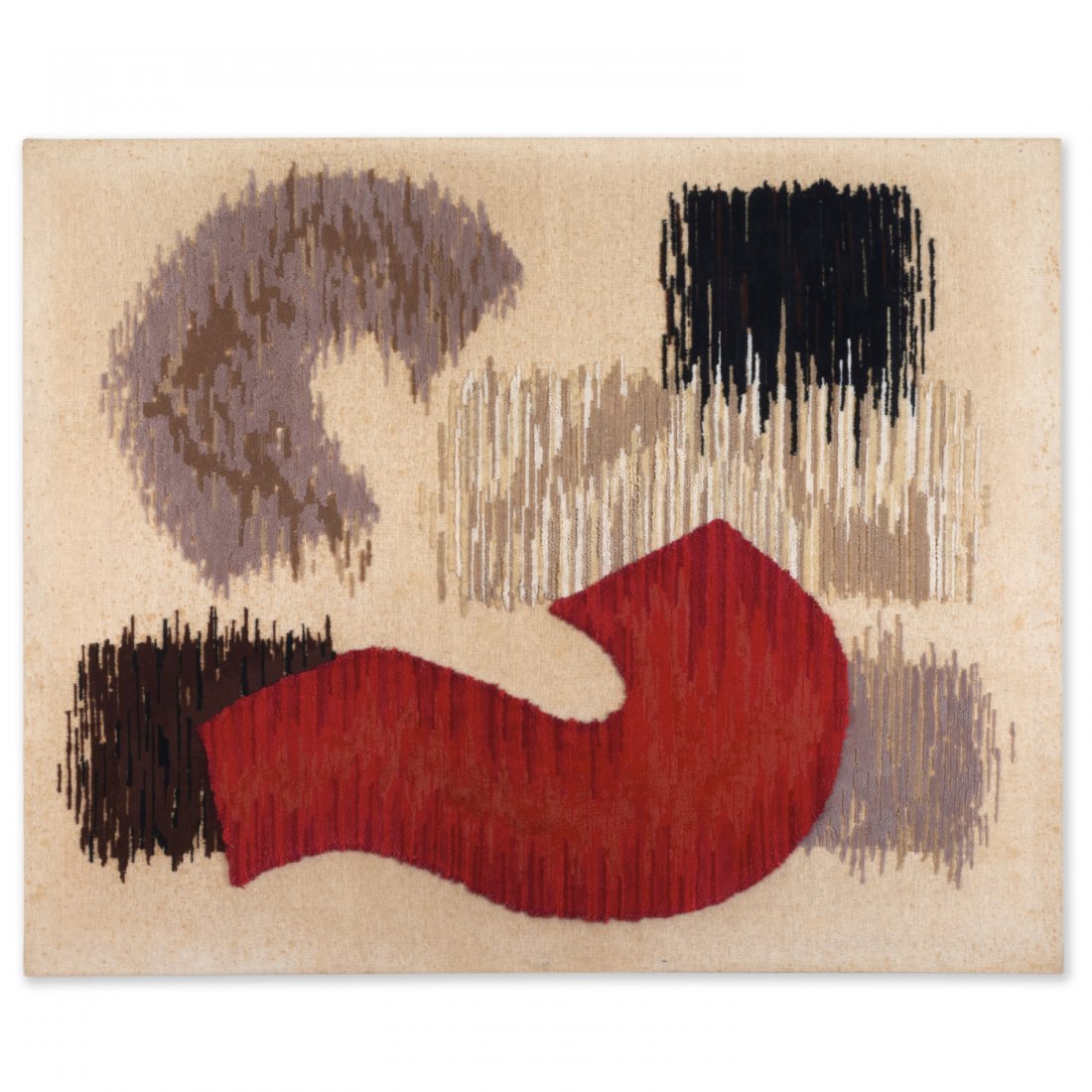 Manner of Michel Vouga, large textile (1 of 7)