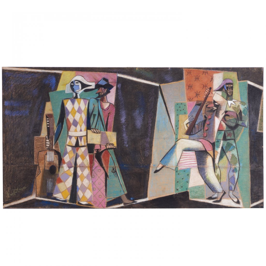 Ernst van Leyden, large mixed media (1 of 8)