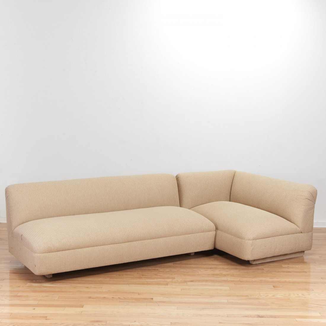 Donghia style upholstered sectional sofa (1 of 5)