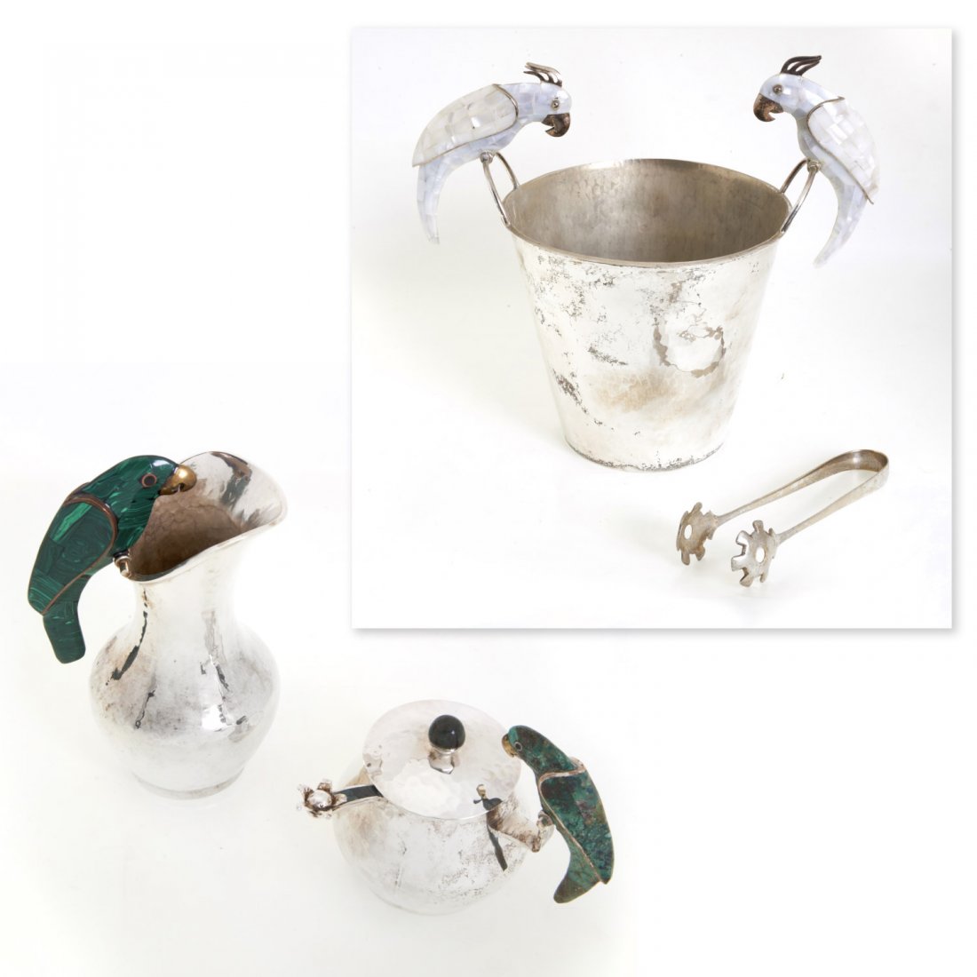 Group Emilia Castillo silver plated hollowware (1 of 6)