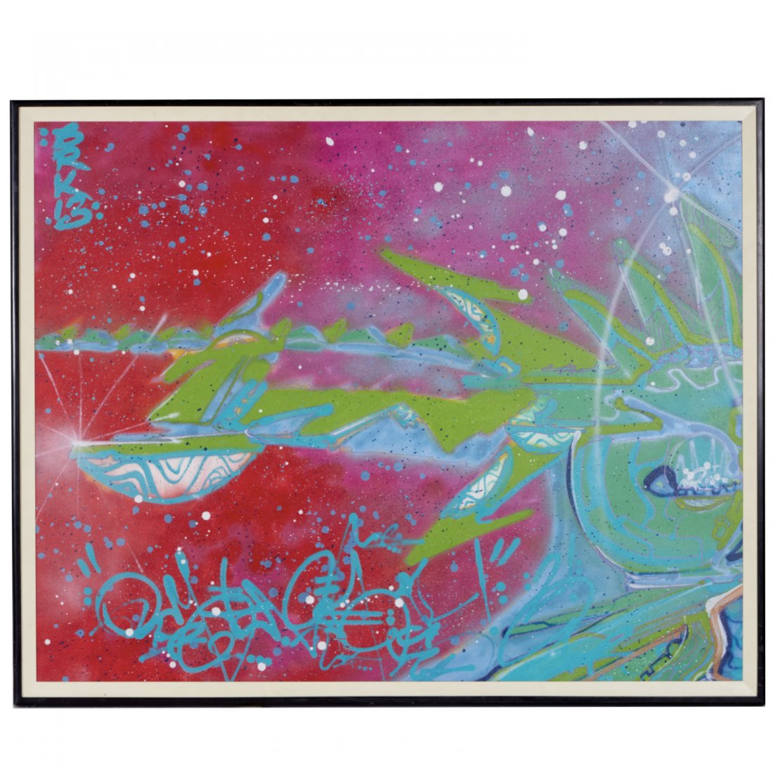 Charles Hargrove aka Kool Koor, painting (1 of 6)