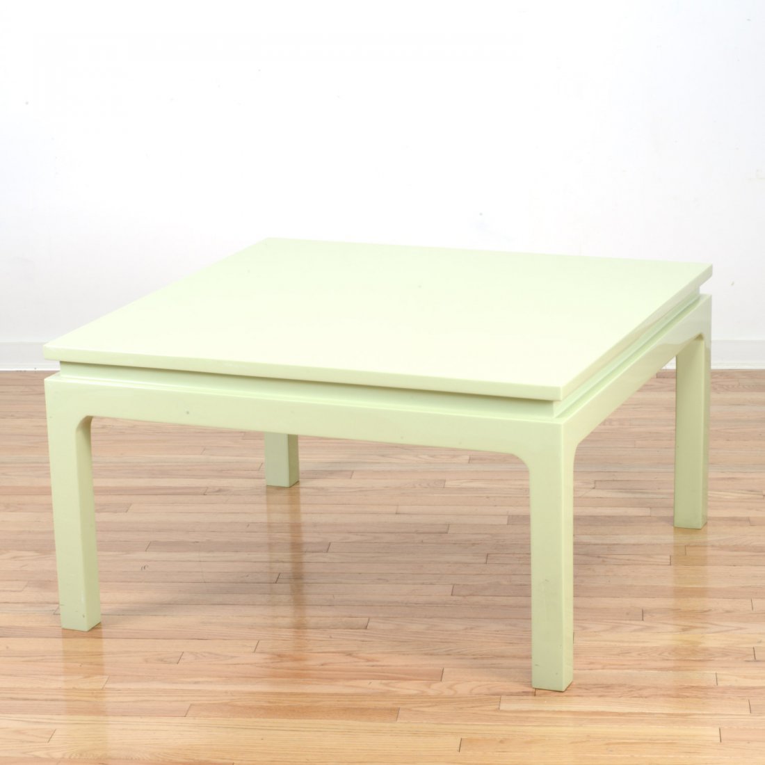 Manner of Karl Springer, lacquered coffee table (1 of 5)