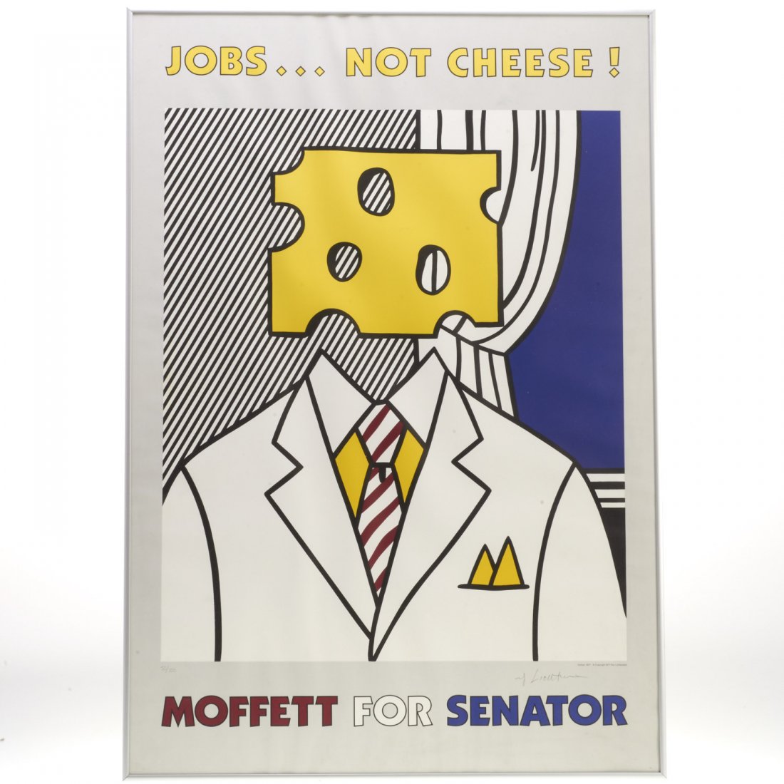 After Roy Lichtenstein, signed offset lithograph (1 of 5)