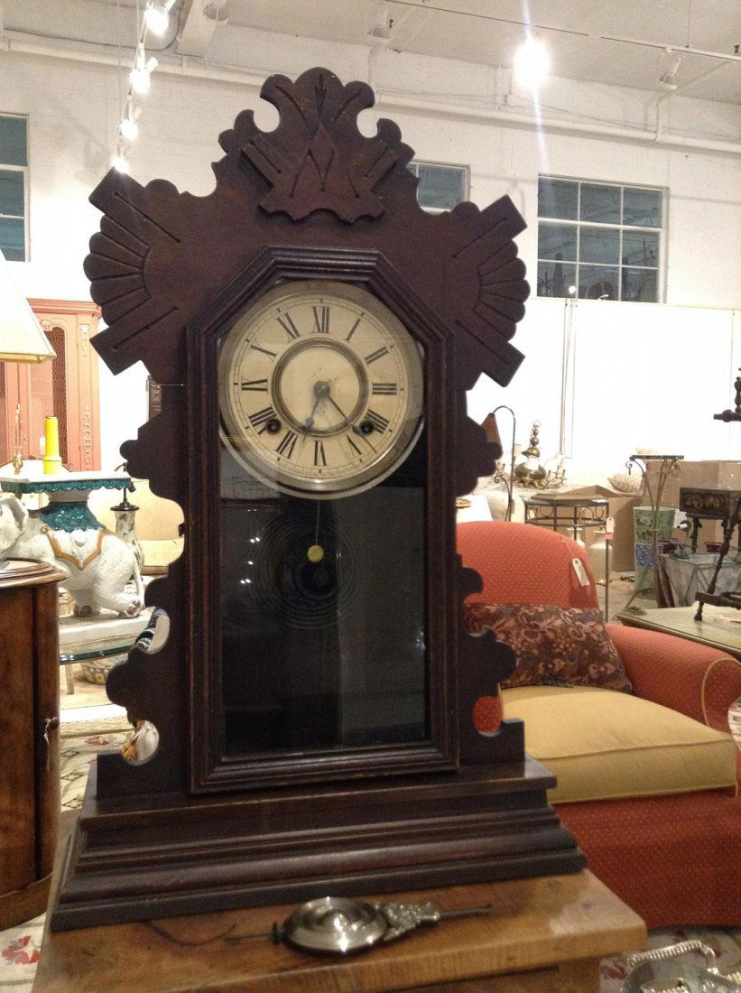 Ansonia gingerbread mantel Clock (1 of 2)