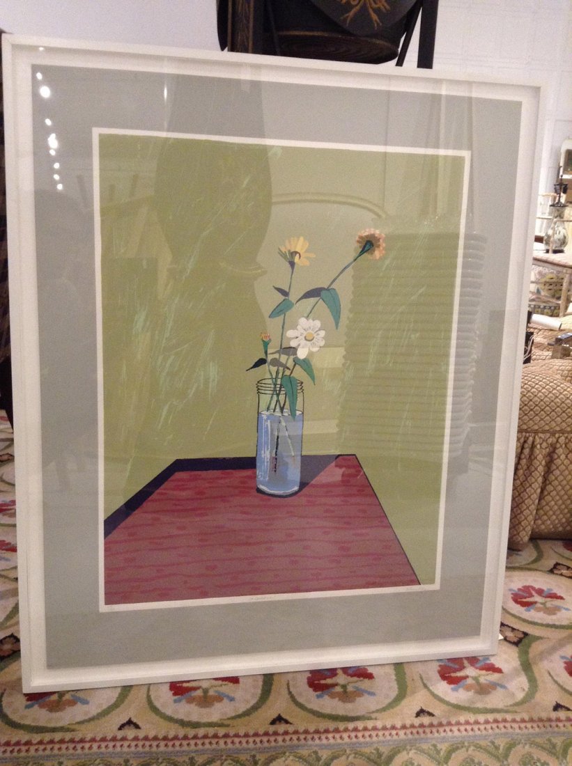 Jimmy Lueders, color screenprint (1 of 2)