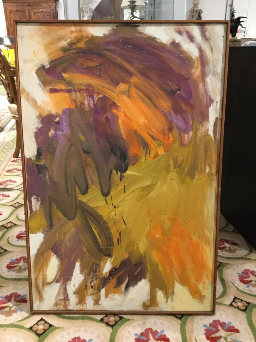 Dina Werfel, oil on canvas (1 of 4)