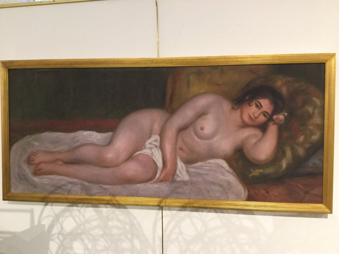 Giclee print on canvas after Renoir (1 of 4)