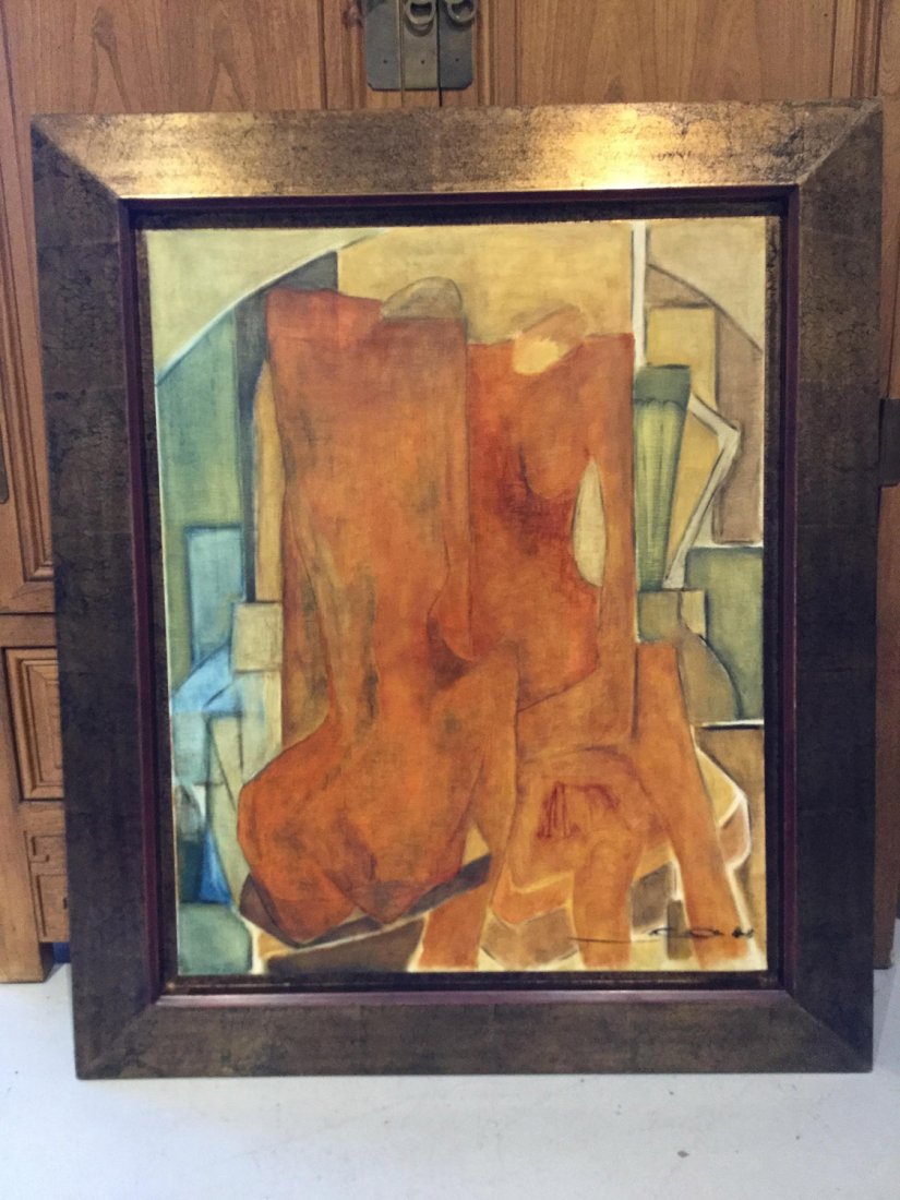 Francoise Goy, oil on canvas (1 of 3)