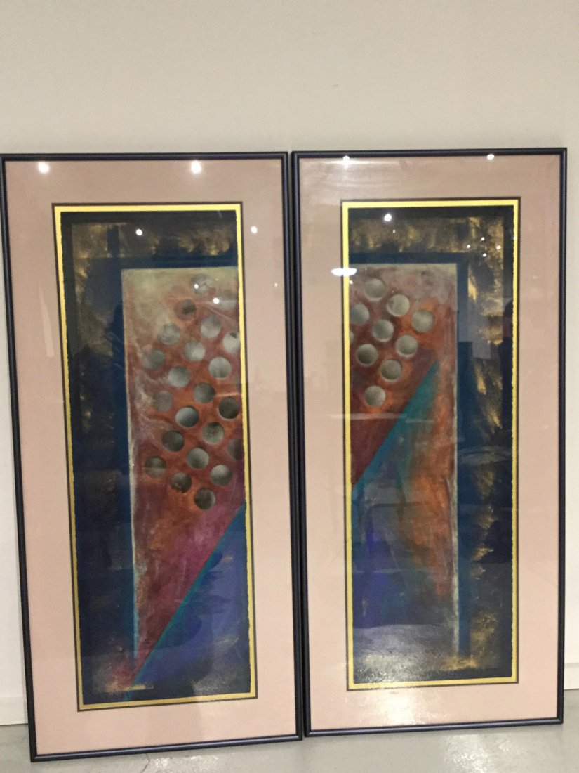 Kati Roberts, pair mixed media (1 of 5)