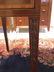 Early Baker leather top mahogany desk - 3
