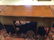 Early Baker leather top mahogany desk - 4