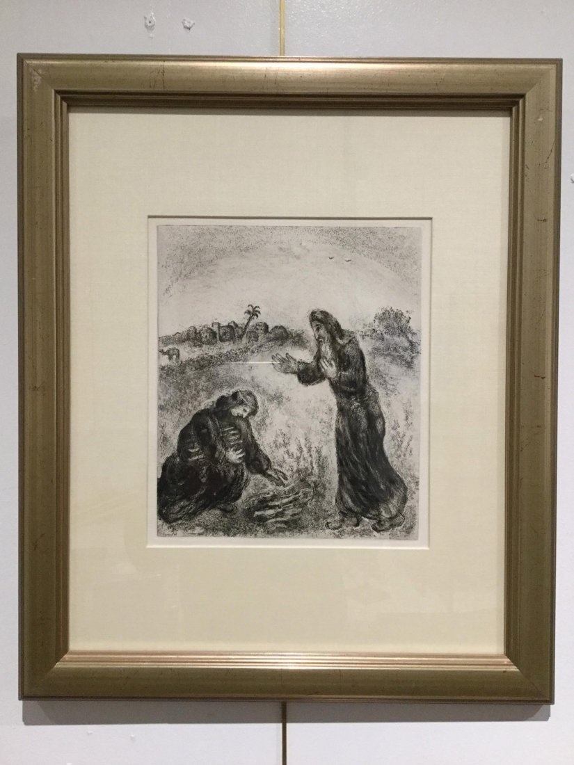 Marc Chagall, originall etching (1 of 4)