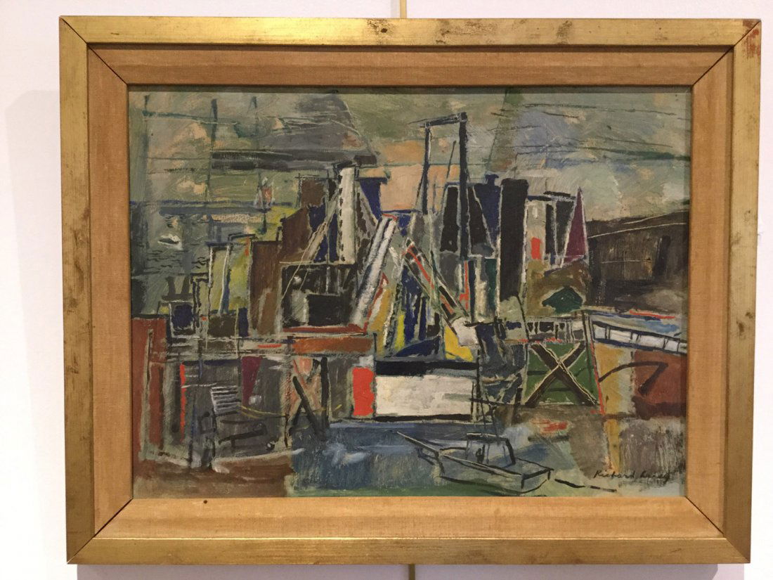 Richard Lahey, oil on board (1 of 4)