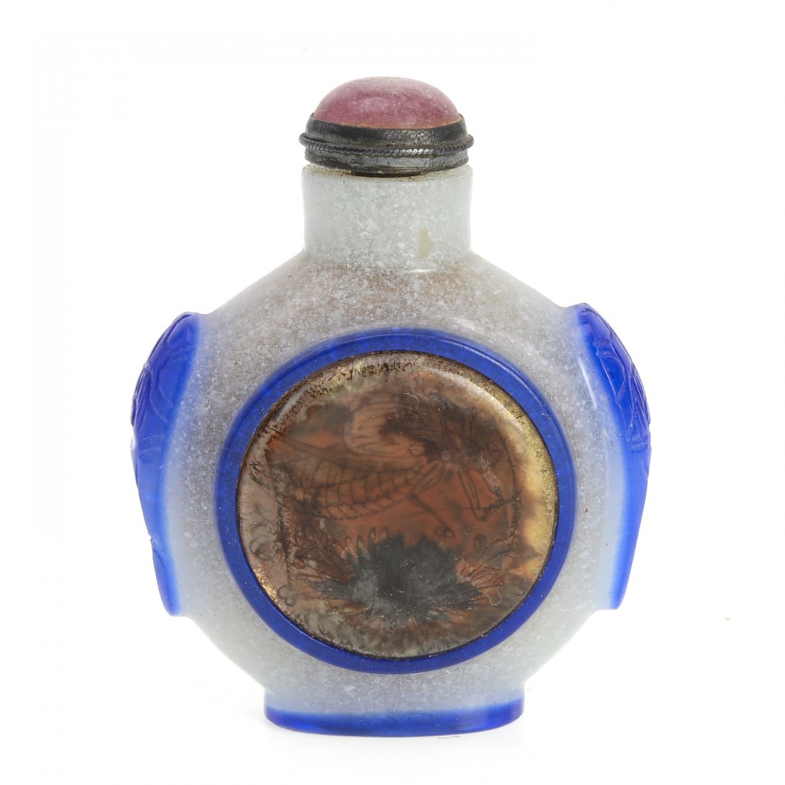 Chinese Peking glass snuff bottle (1 of 6)