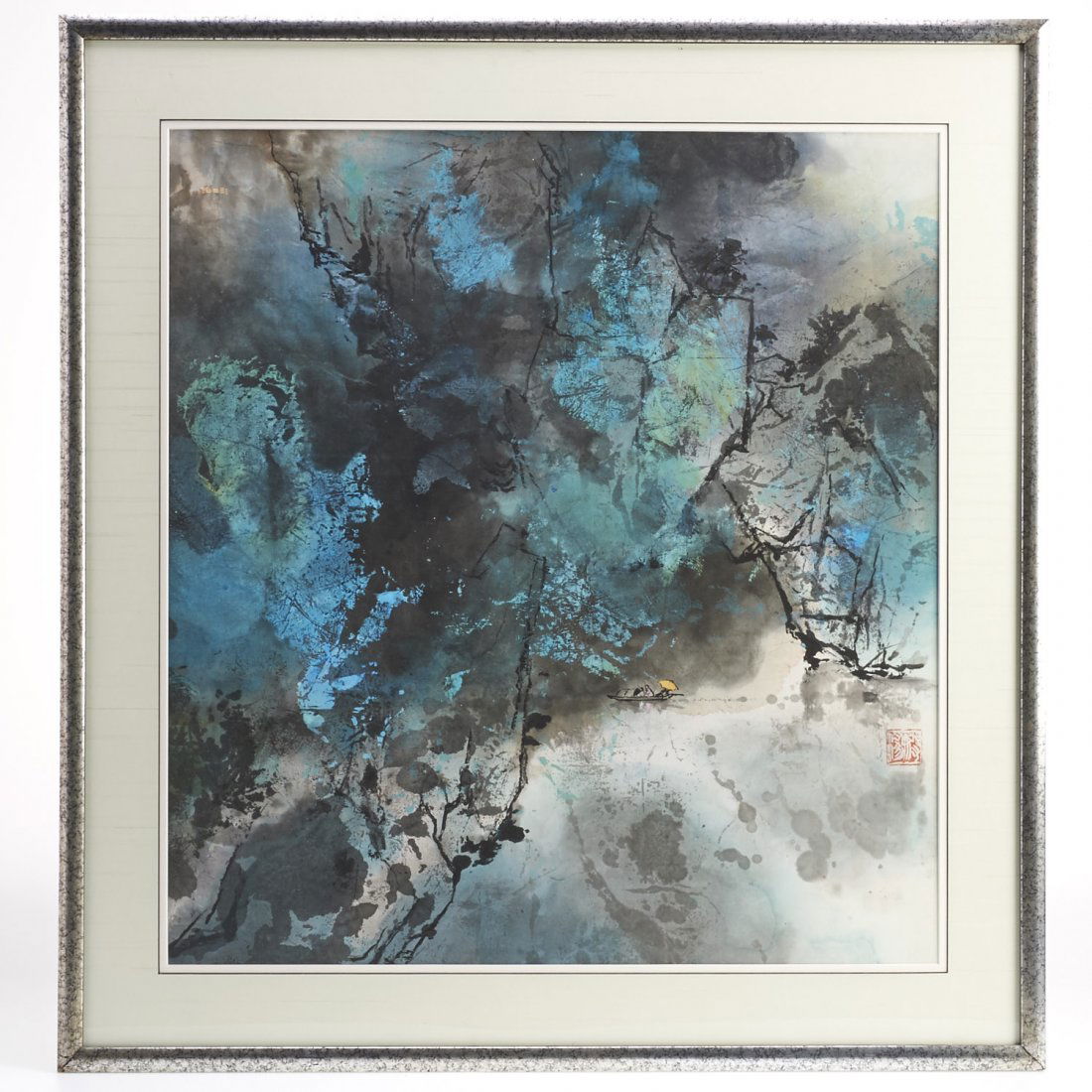 Chinese School, scroll painting (1 of 7)